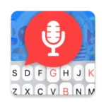 english voice typing keyboard android application logo